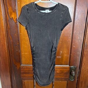 Black Short Sleeve Dress